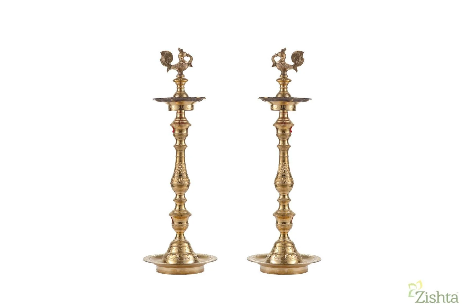 Traditional Brass Annam Kuthu Vilakku (Diya-Lamps) - Image 4