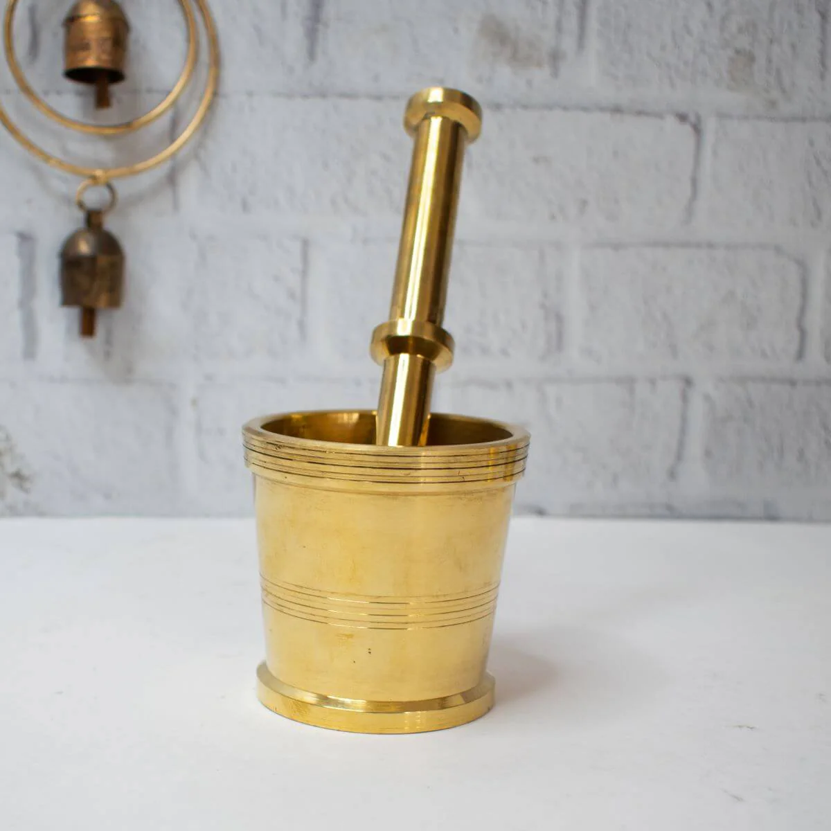 Brass Mortar & Pestle - Image 2