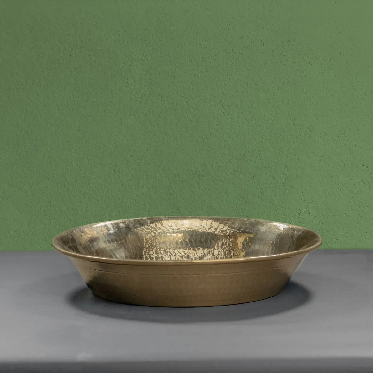 Brass Paraat Large Without Tin Coating (From Jandialaguru) - Image 3