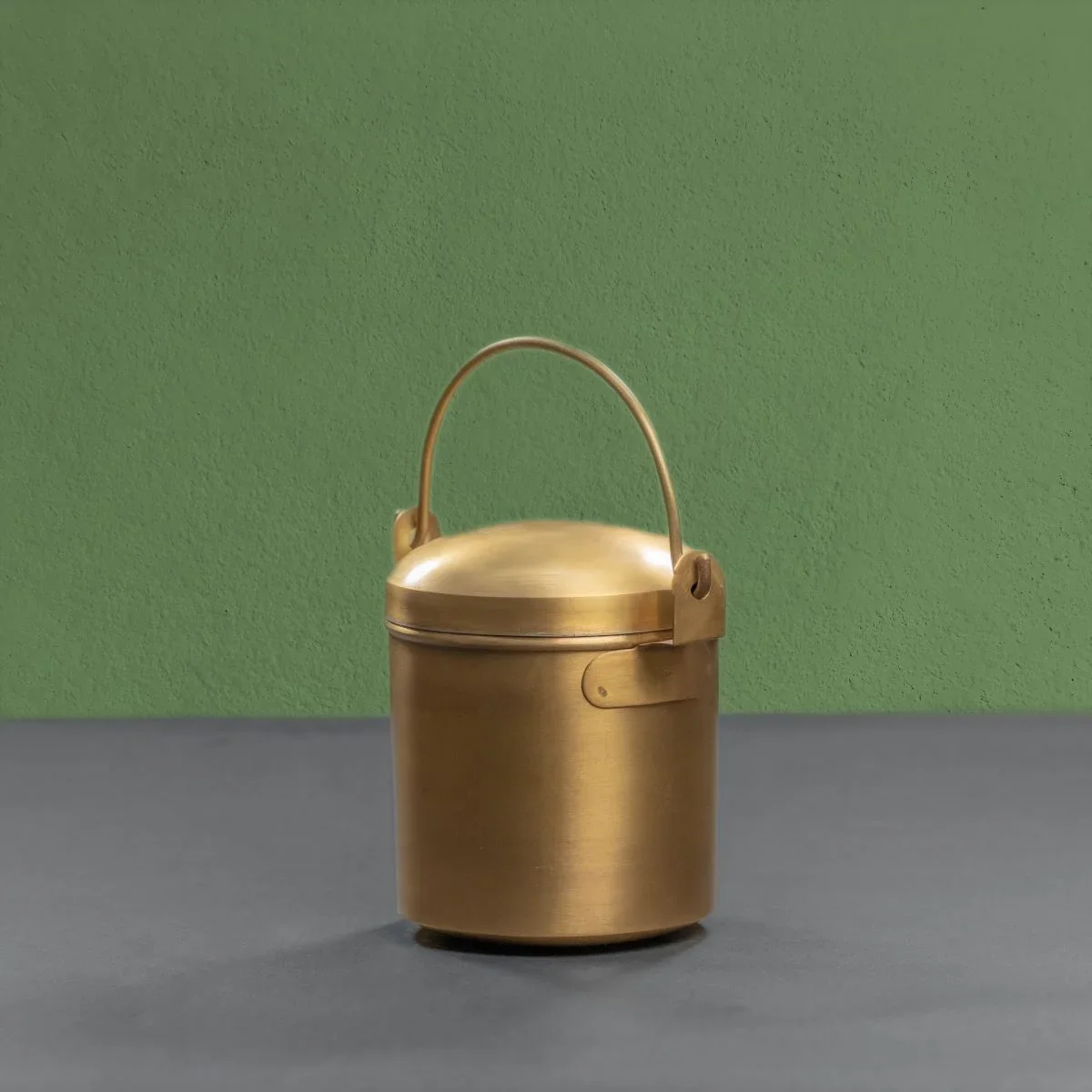 Brass Storage Container Antique