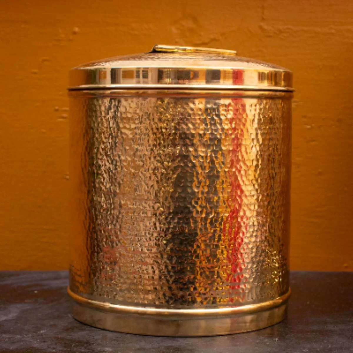 Brass Storage Pawali / Drum - Image 4