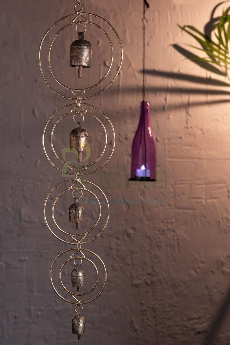 Copper Coated Iron Chimes- Golring set - Image 3