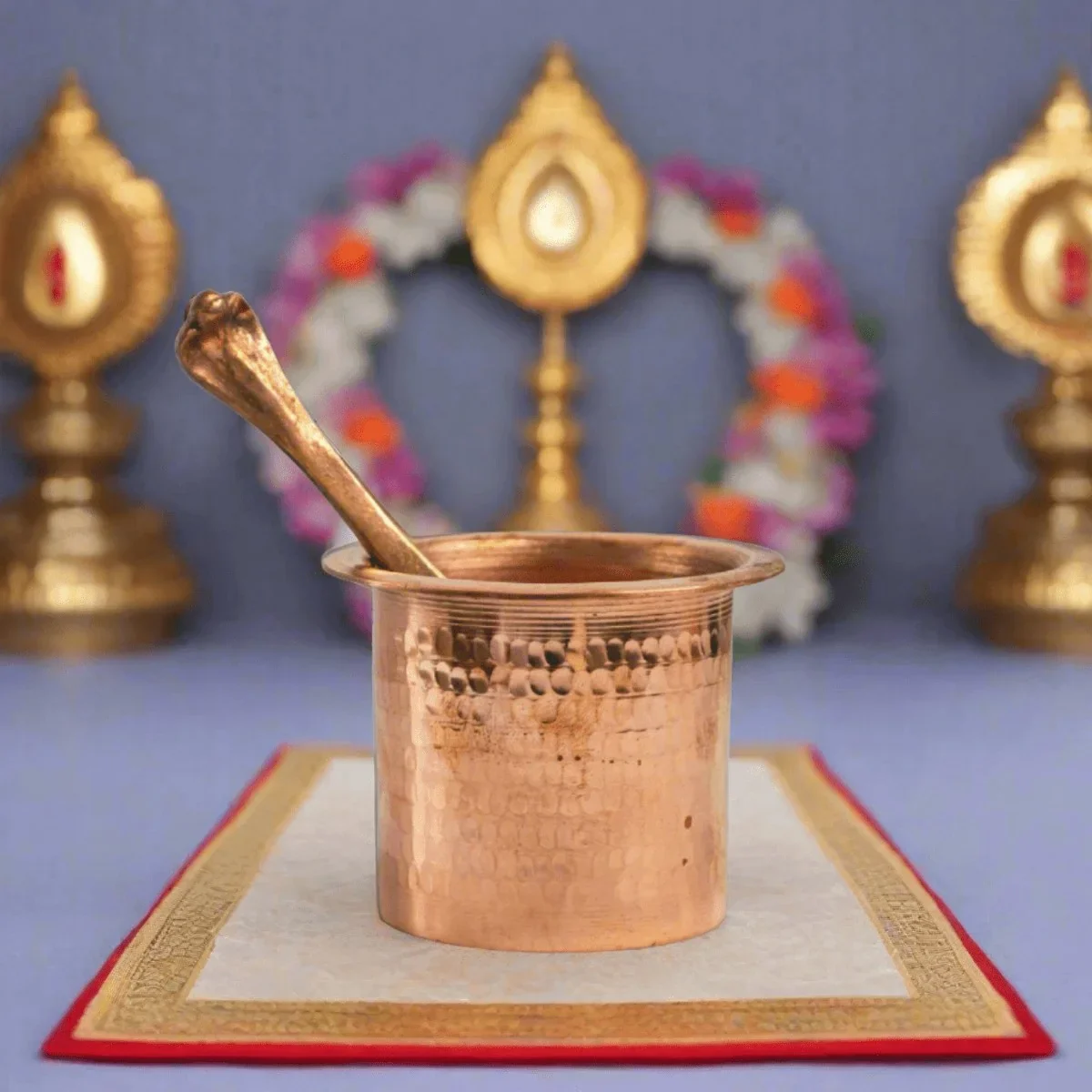 Copper Panchapatra - Image 5