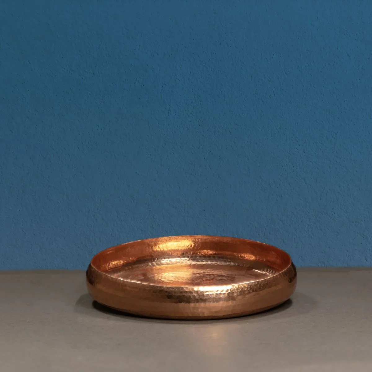 Copper uruli for decor