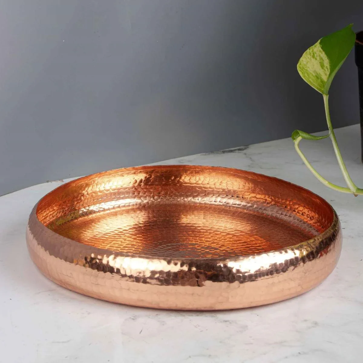 Copper uruli for decor - Image 4