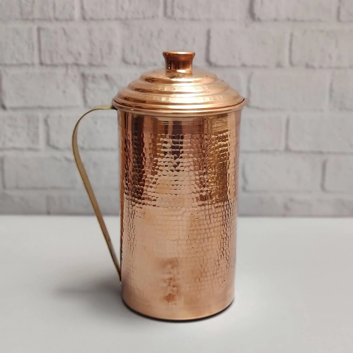Handcrafted Copper Water Jug - Image 3