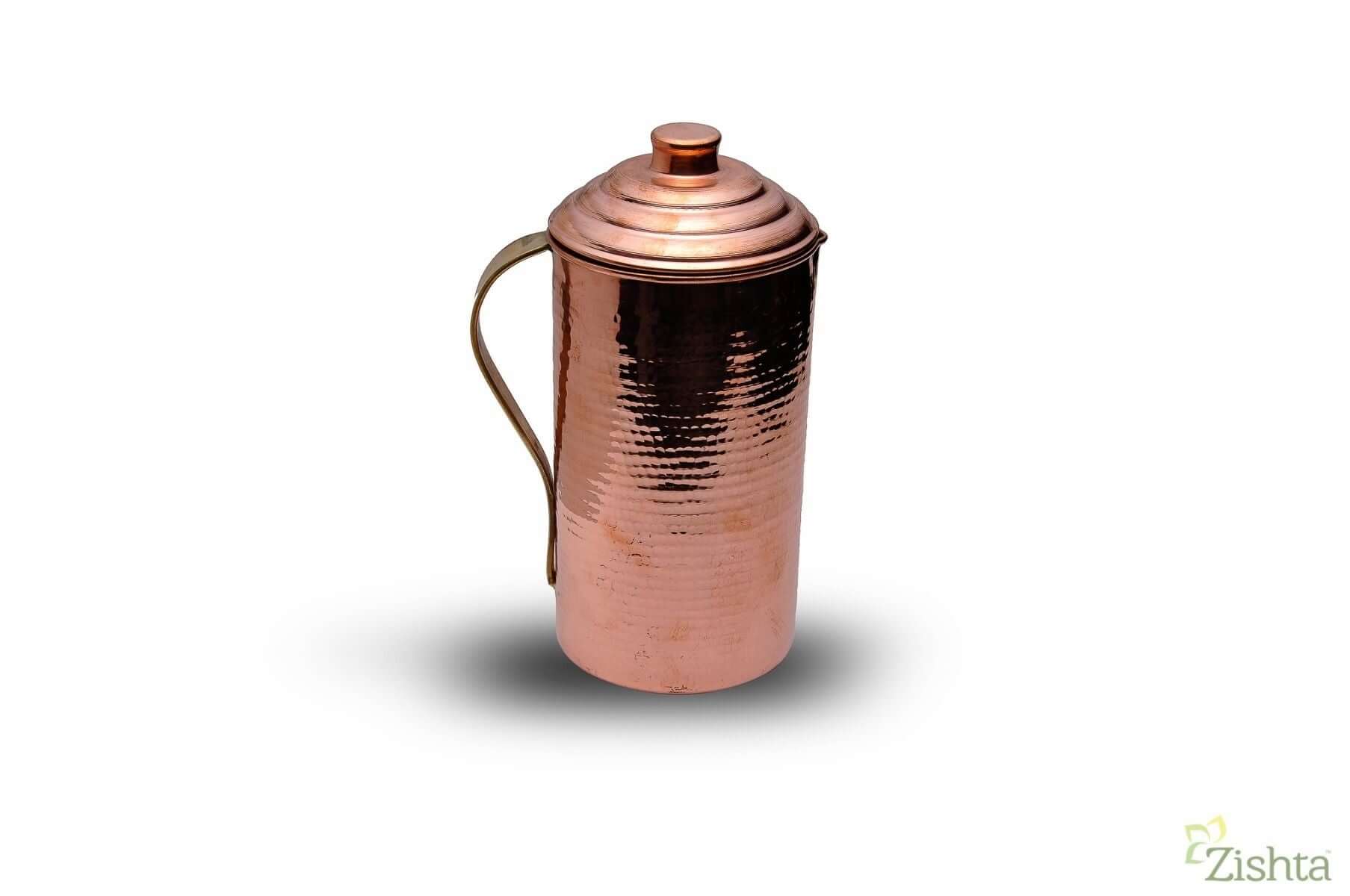 Handcrafted Copper Water Jug - Image 5