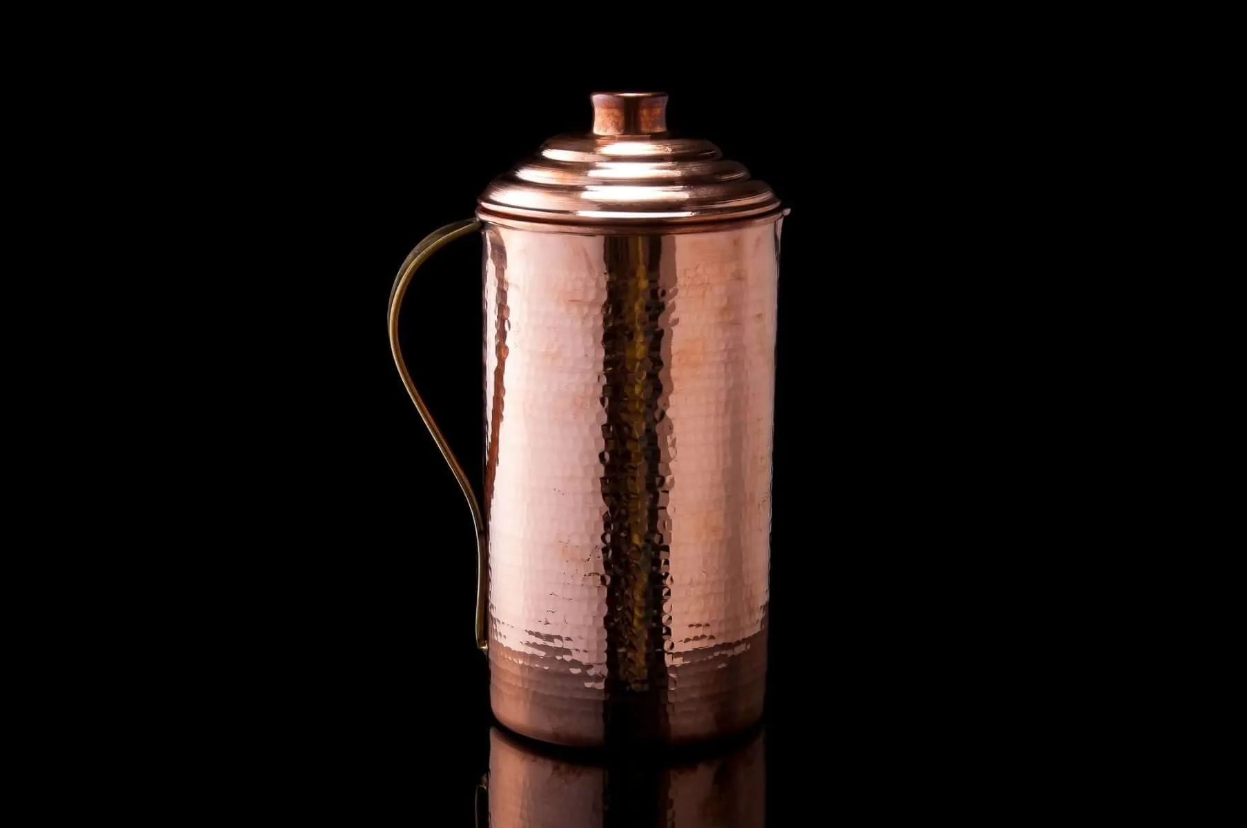 Handcrafted Copper Water Jug - Image 6