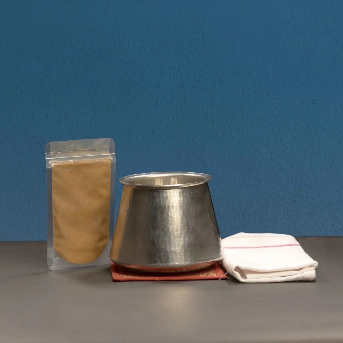 Eeya chombu (Tin vessel) - Vennathazhi Shape - Image 3
