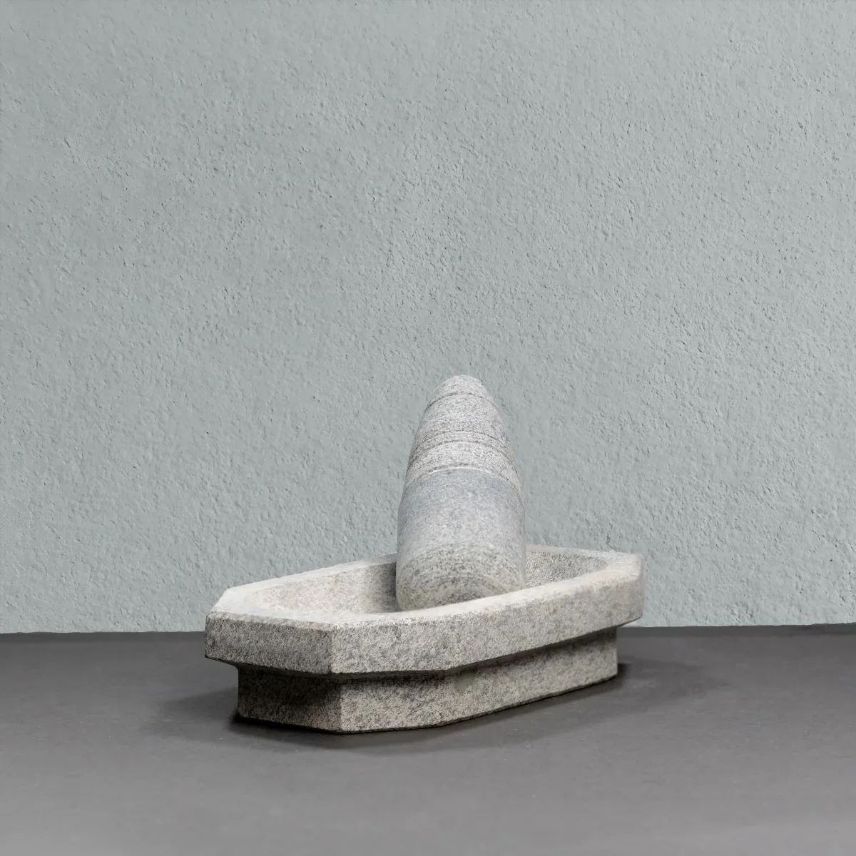 Granite Mortar & Pestle Kalvam - Medium