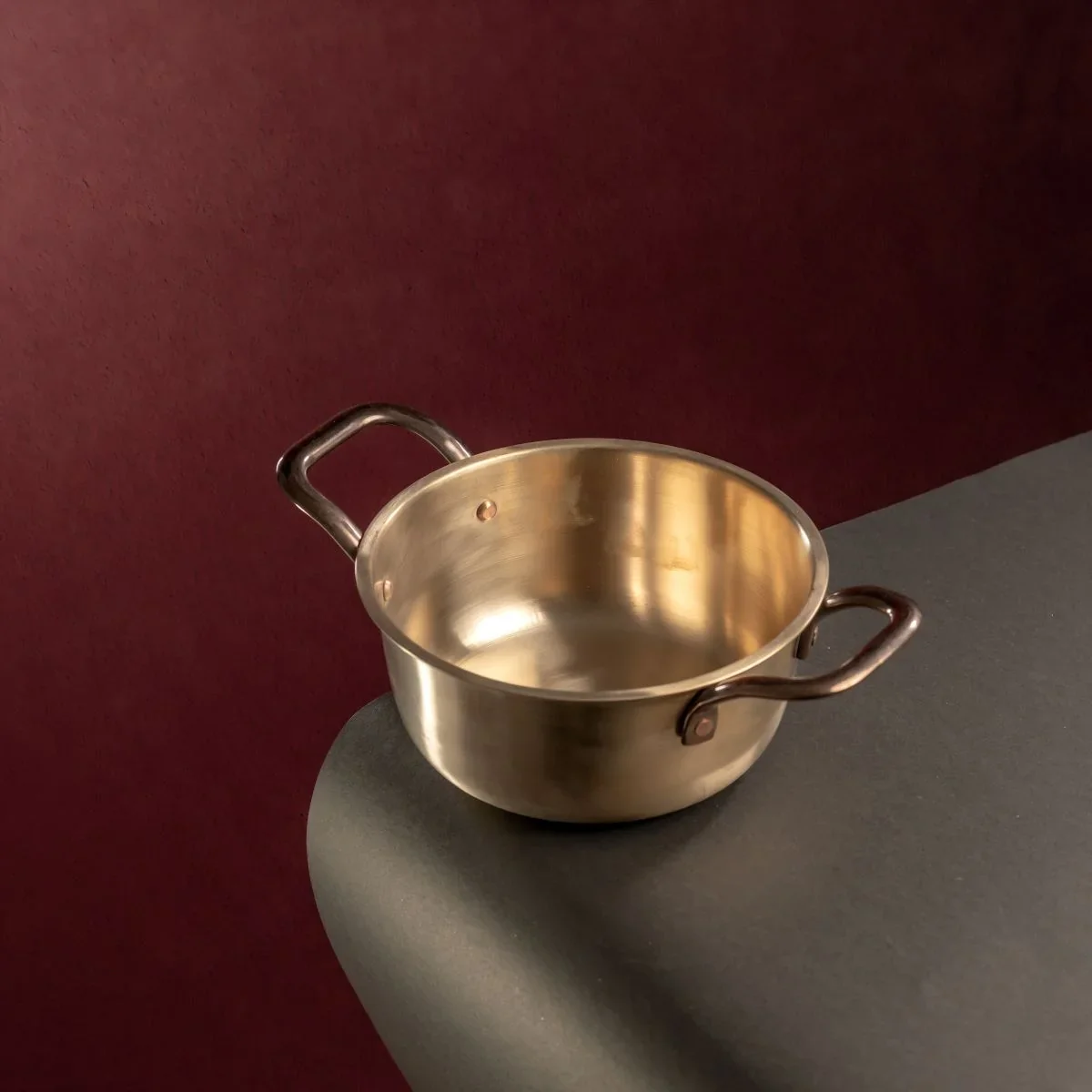 Kansa Tulsi Casserole/Cooking Pot - Image 2