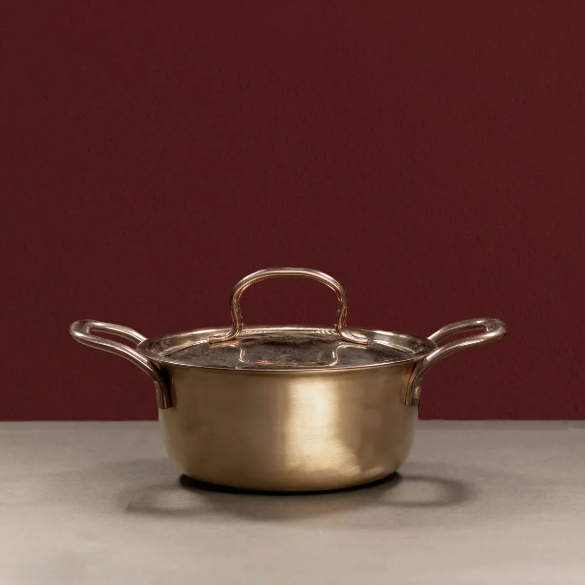 Kansa Tulsi Casserole/Cooking Pot - Image 4