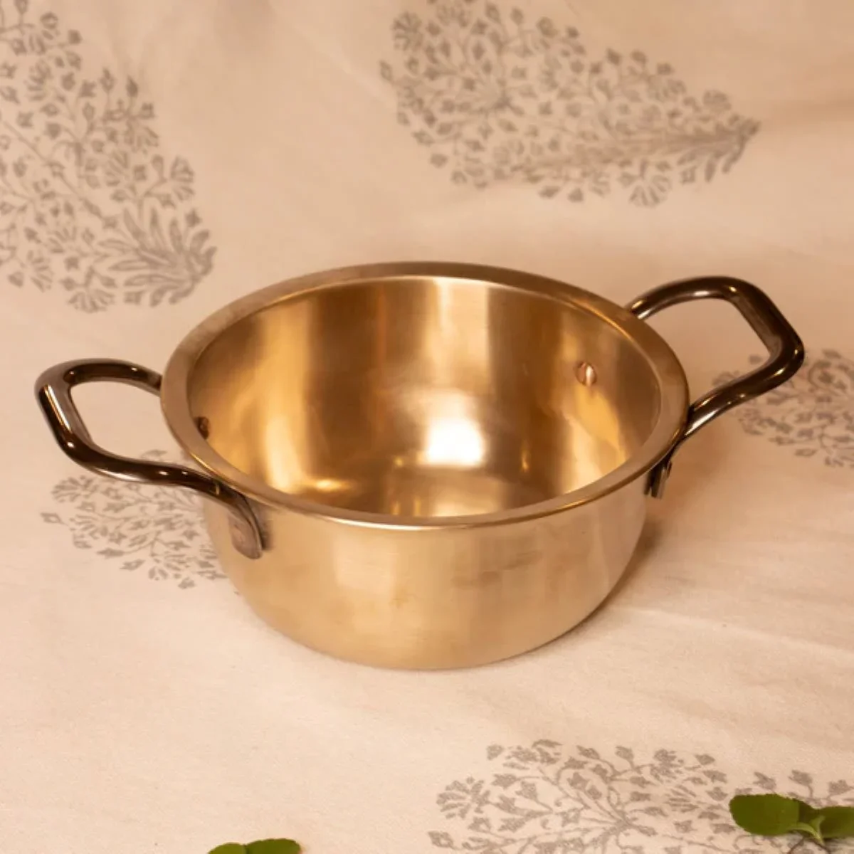 Kansa Tulsi Casserole/Cooking Pot - Image 7