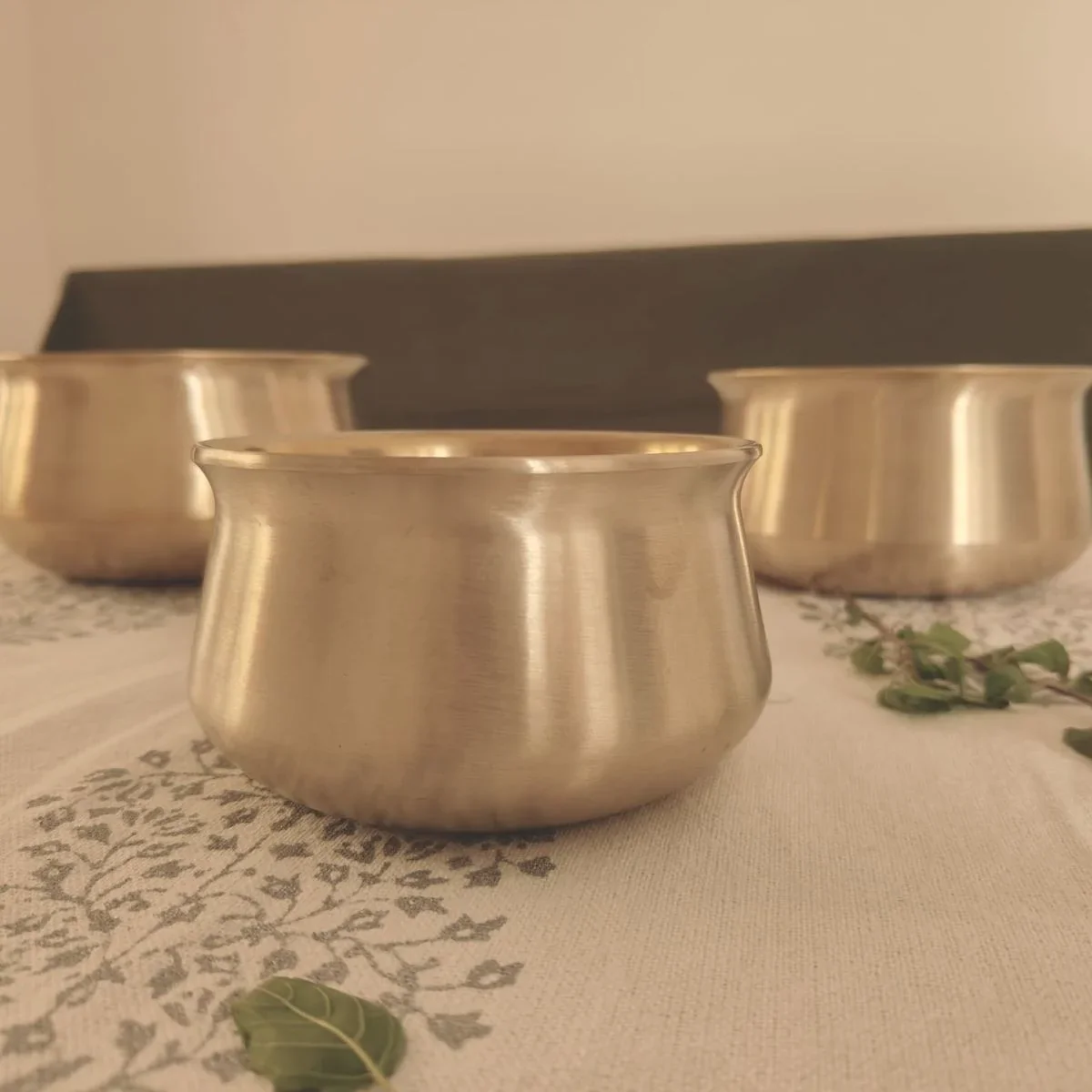 Kansa Tulsi Cookware Handi - Image 8