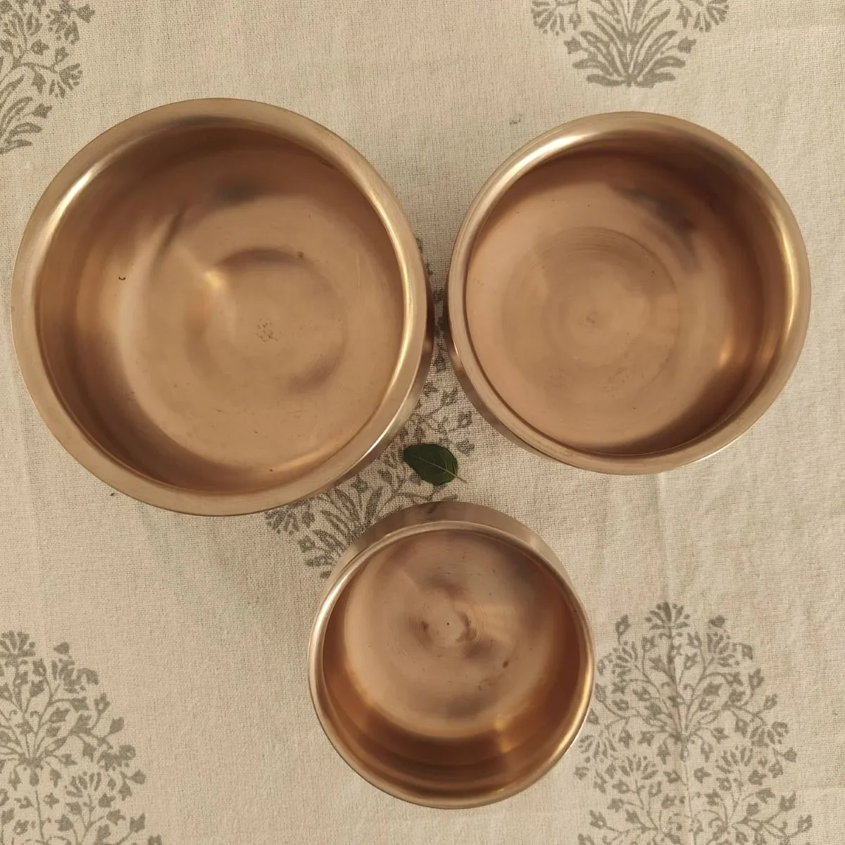 Kansa Tulsi Cookware Handi - Image 9