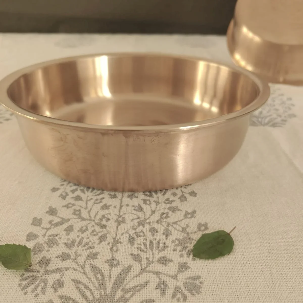 Kansa Tulsi Cookware Shallow Pan/Tope - Image 4