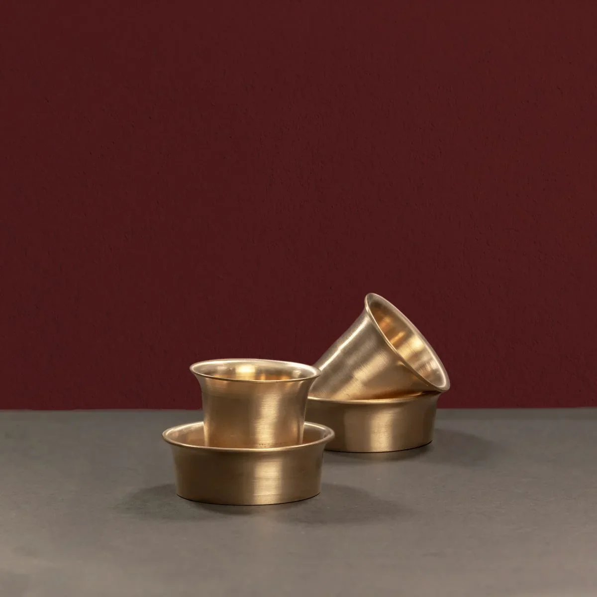 Kansa Tulsi Davara Tumbler - Image 4
