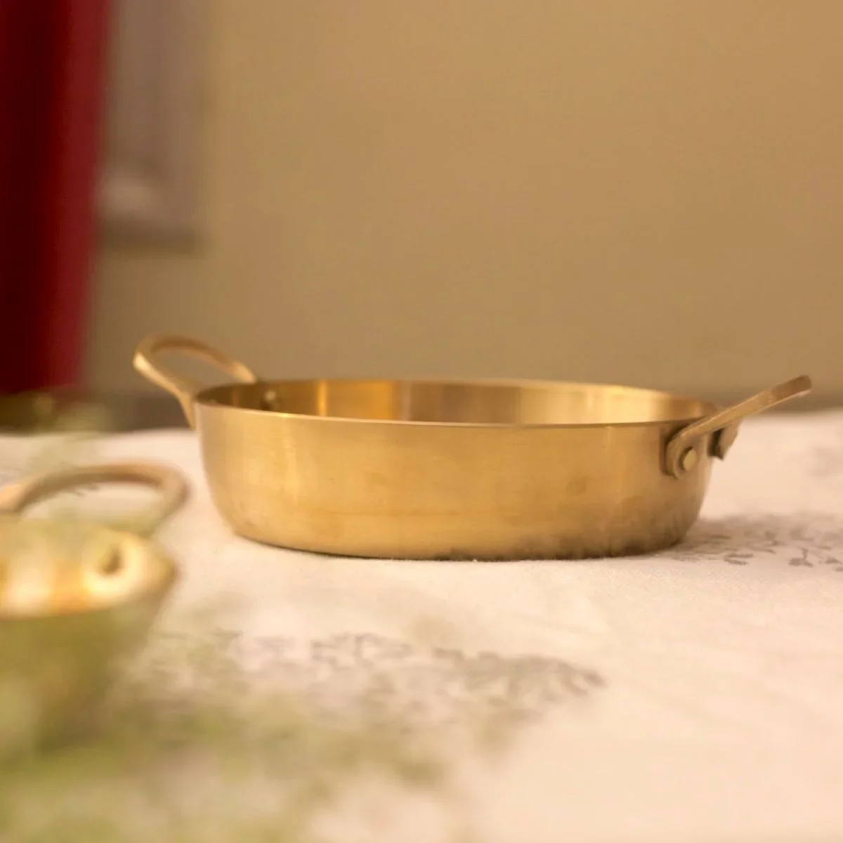 Kansa Tulsi Serveware Pan - Image 4